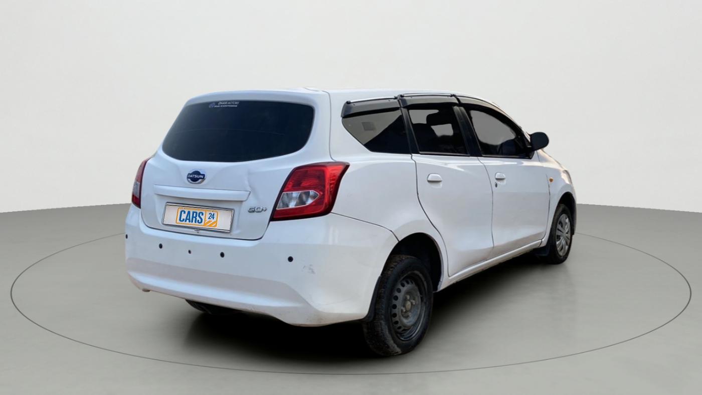 2016 Datsun Go Plus T, Petrol, Manual, 46,080 km, Right Back Diagonal