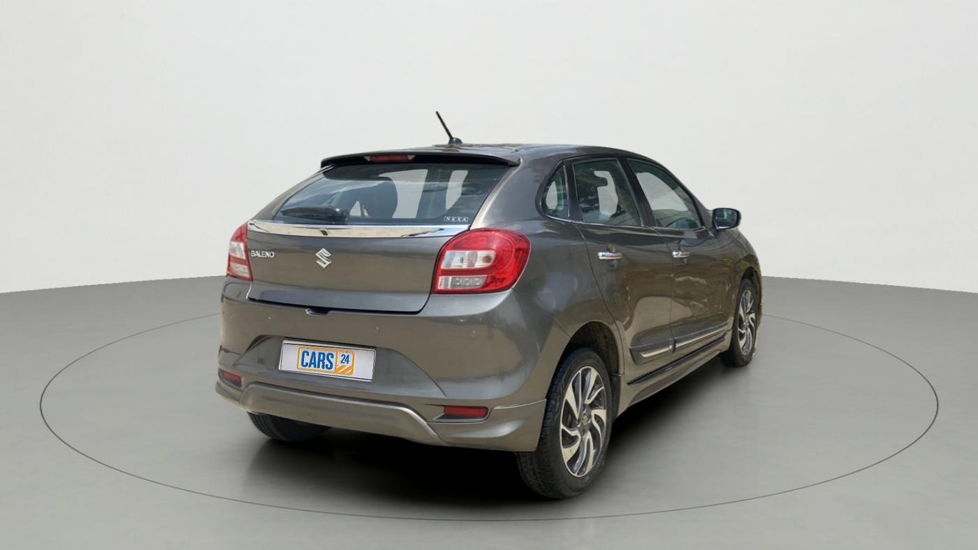 2019 Maruti Baleno ALPHA CVT PETROL 1.2, Petrol, Automatic, 19,693 km, Right Back Diagonal