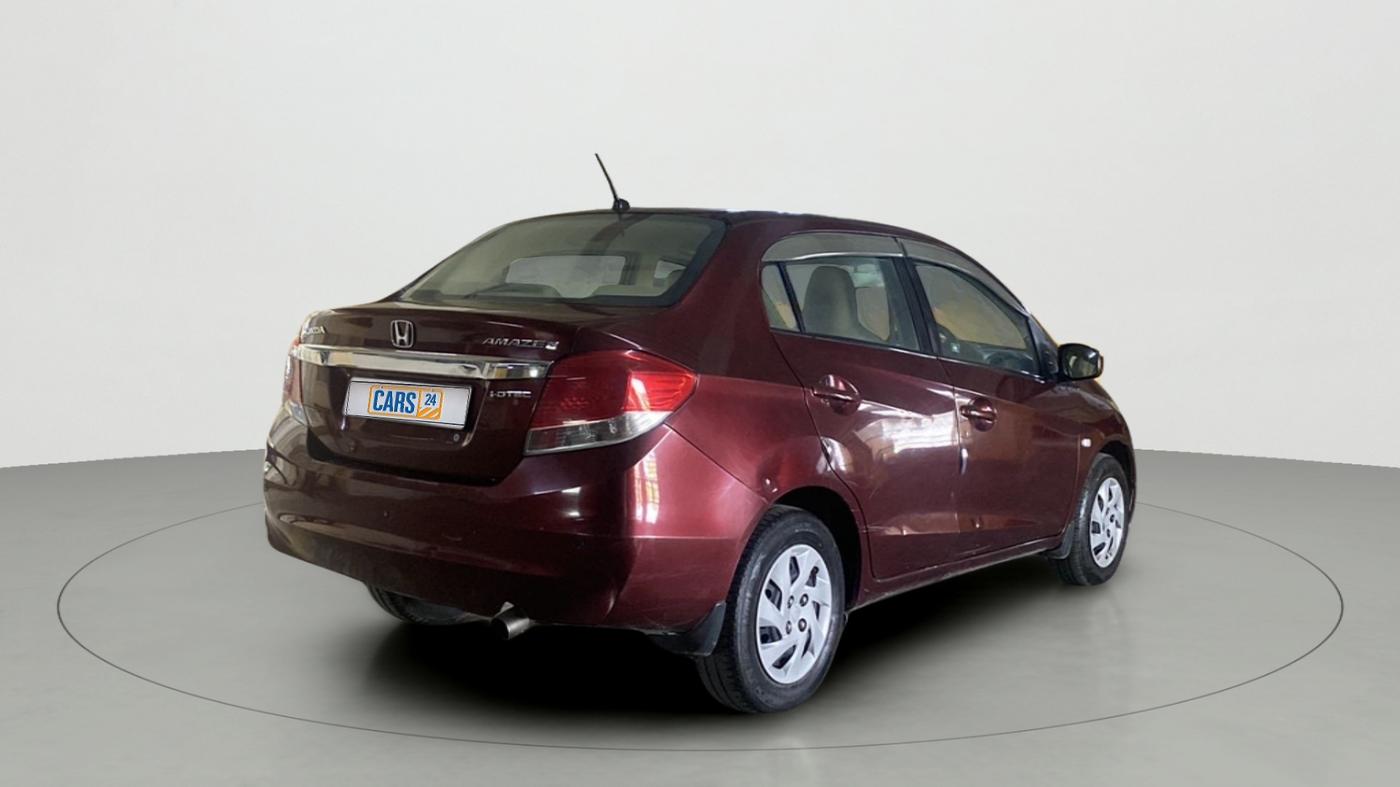 2013 Honda Amaze 1.5L I-DTEC S, Diesel, Manual, 1,13,541 km, Right Back Diagonal
