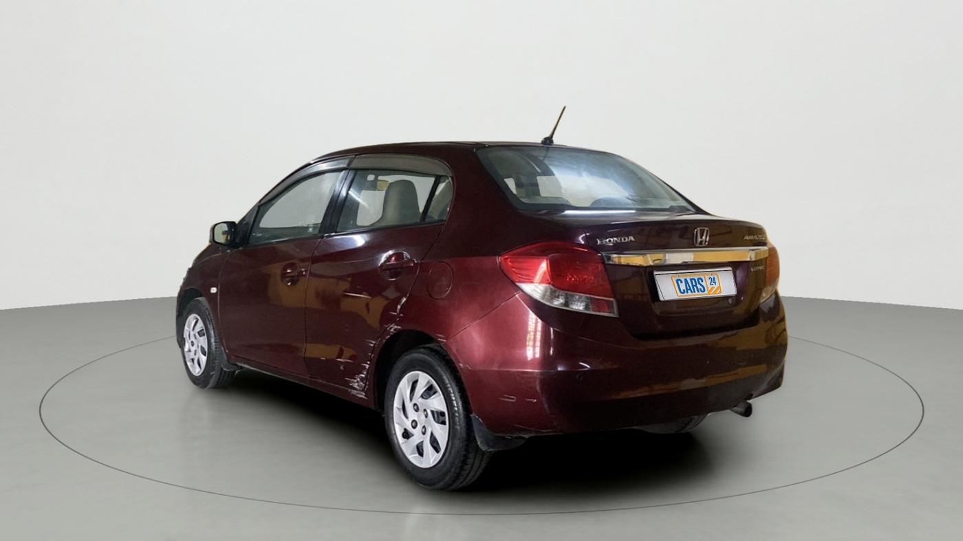 2013 Honda Amaze 1.5L I-DTEC S, Diesel, Manual, 1,13,541 km, Left Back Diagonal