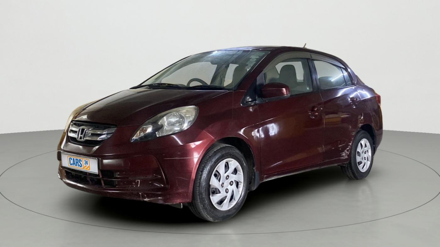 2013 Honda Amaze 1.5L I-DTEC S, Diesel, Manual, 1,13,541 km, Left Front Diagonal