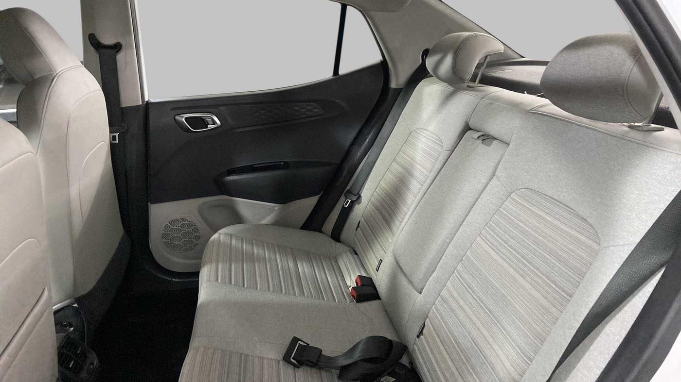 2021 Hyundai AURA SX PLUS 1.2 AMT, Petrol, Automatic, 2,191 km, Right Side Rear Door Cabin