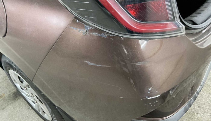 2020 Hyundai AURA S 1.2, Petrol, Manual, 22,599 km, Rear bumper - Minor scratches