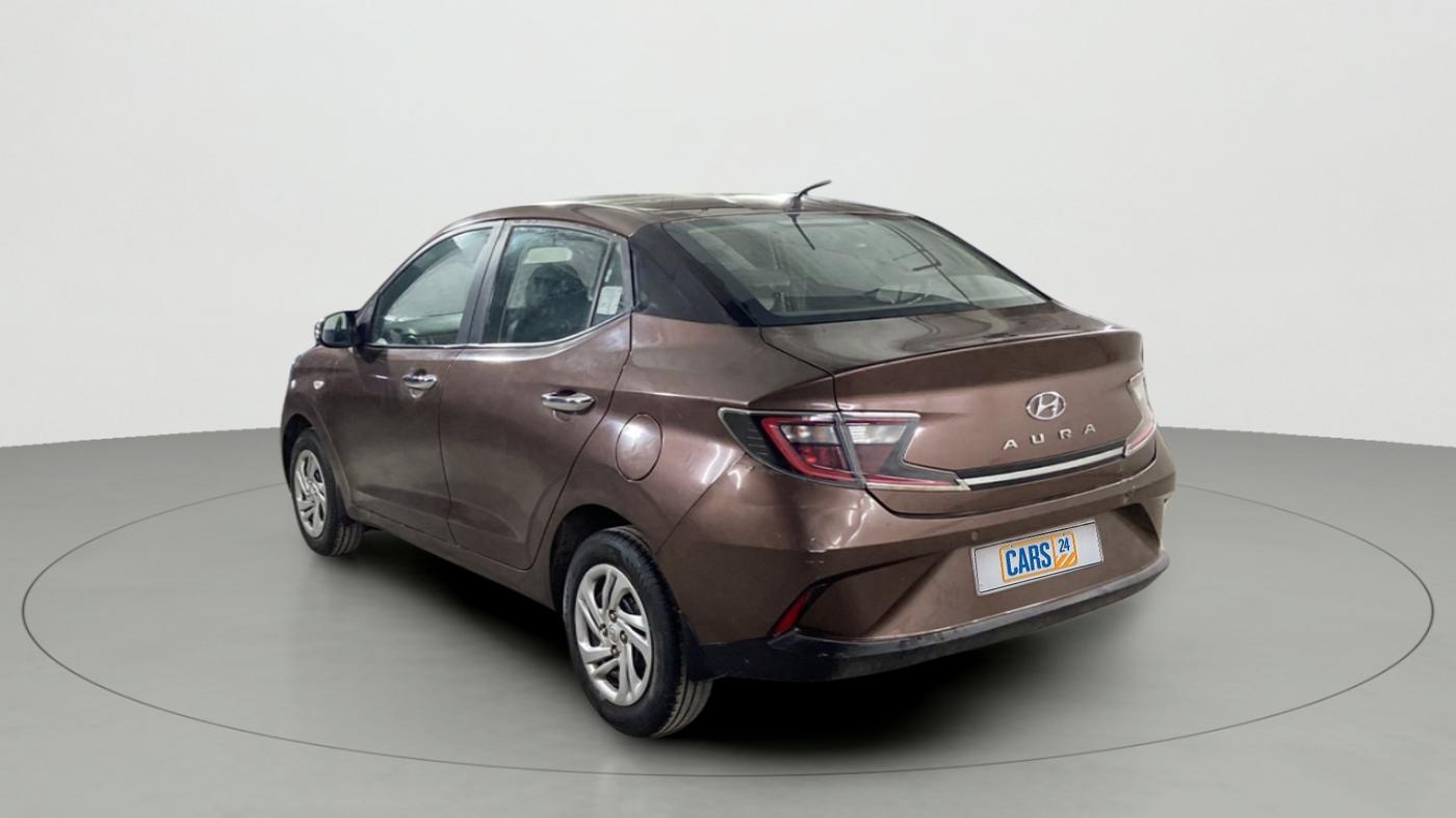2020 Hyundai AURA S 1.2, Petrol, Manual, 22,599 km, Left Back Diagonal