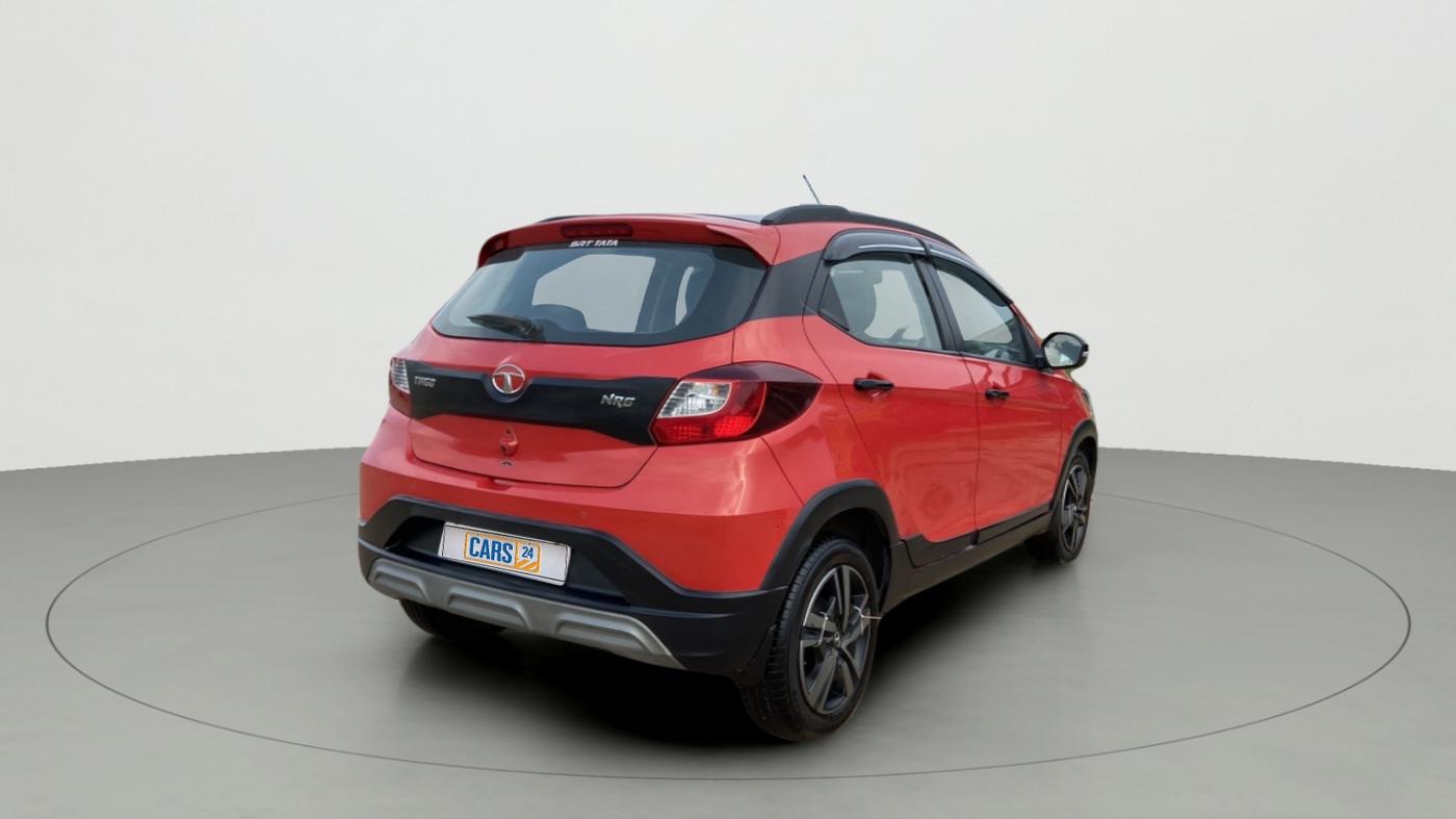 2021 Tata TIAGO NRG PETROL AMT, Petrol, Automatic, 12,077 km, Right Back Diagonal