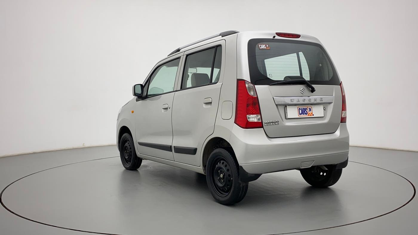 2018 Maruti Wagon R 1.0 VXI AMT, Petrol, Automatic, 72,937 km, Left Back Diagonal
