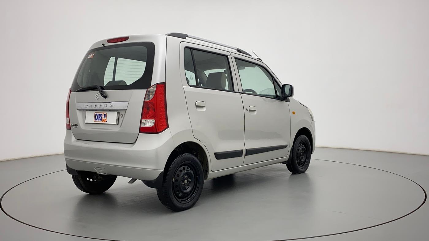 2018 Maruti Wagon R 1.0 VXI AMT, Petrol, Automatic, 72,937 km, Right Back Diagonal