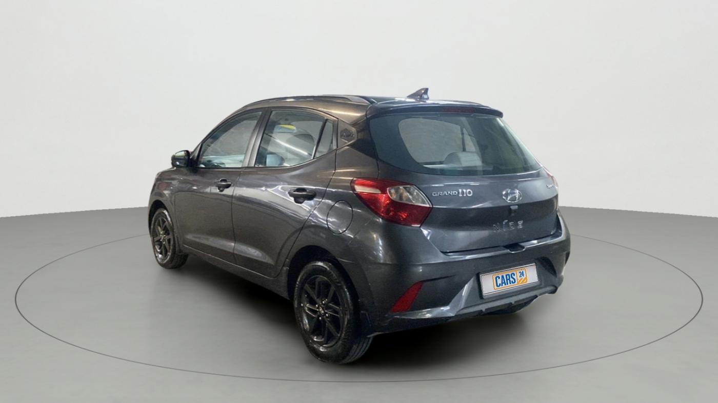 2019 Hyundai GRAND I10 NIOS SPORTZ AMT 1.2 KAPPA VTVT, Petrol, Automatic, 39,162 km, Left Back Diagonal