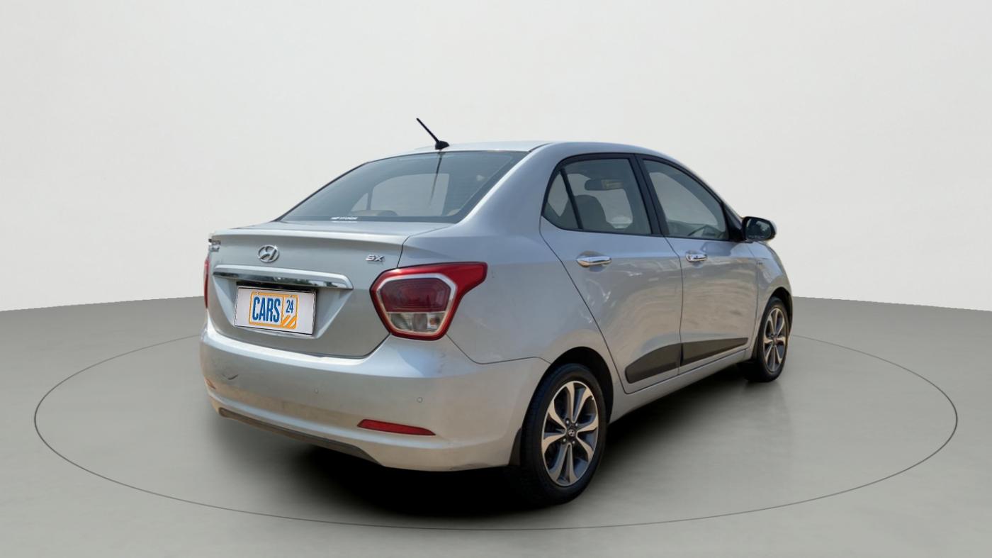 2015 Hyundai Xcent SX 1.2 (O), Petrol, Manual, 88,321 km, Right Back Diagonal