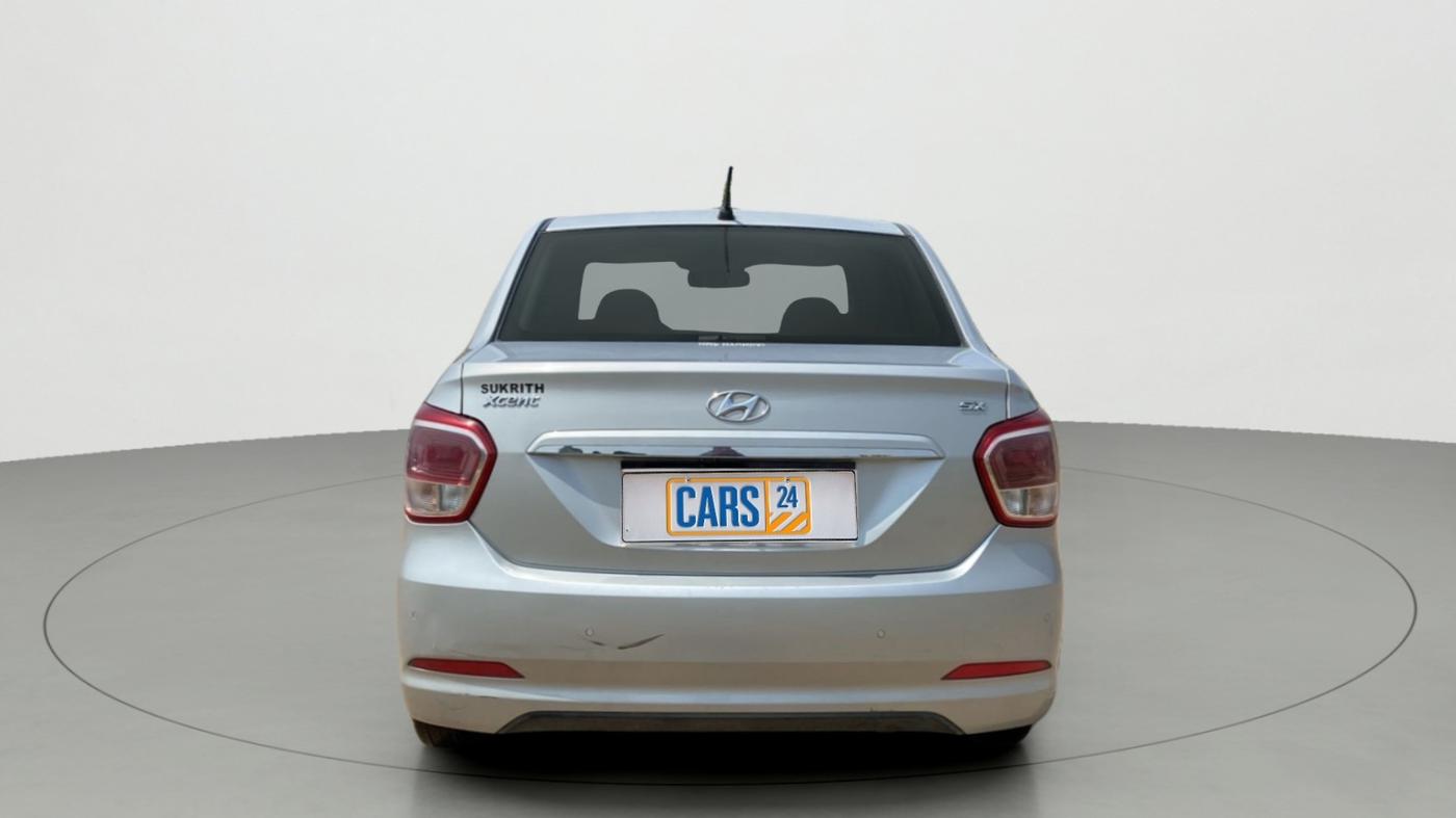 2015 Hyundai Xcent SX 1.2 (O), Petrol, Manual, 88,321 km, Back/Rear