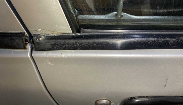 2011 Maruti Alto LXI, Petrol, Manual, 45,044 km, Driver-side door - Weather strip has minor damage