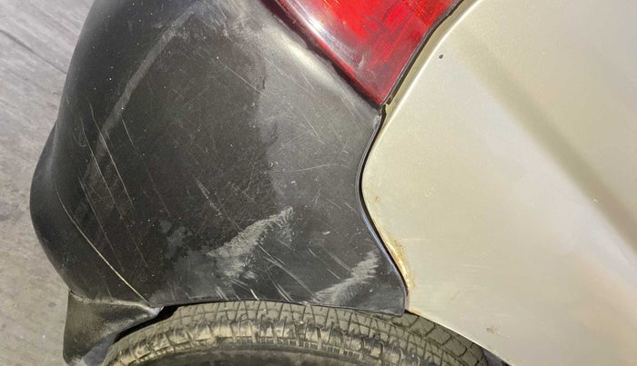 2011 Maruti Alto LXI, Petrol, Manual, 45,044 km, Rear bumper - Minor scratches