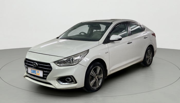 2018 Hyundai Verna 1.6 VTVT SX (O) AT, Petrol, Automatic, 78,698 km, Left Front Diagonal