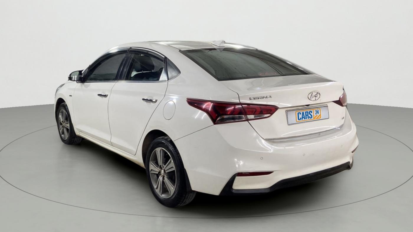 2018 Hyundai Verna 1.6 VTVT SX (O) AT, Petrol, Automatic, 78,698 km, Left Back Diagonal
