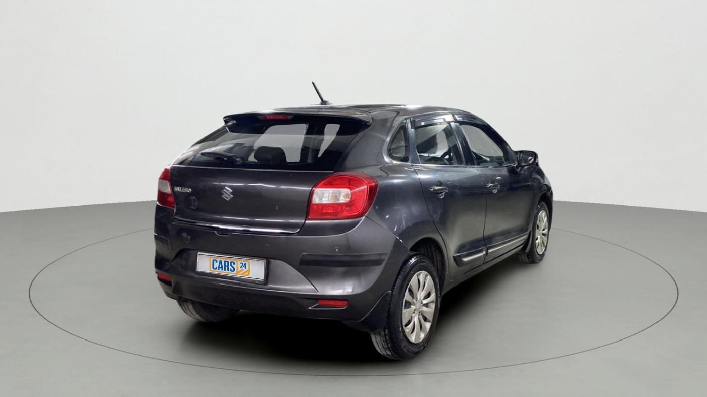 2018 Maruti Baleno DELTA CVT PETROL 1.2, Petrol, Automatic, 19,836 km, Right Back Diagonal