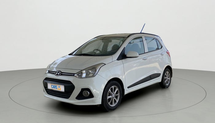 2016 Hyundai Grand i10 ASTA (O) AT 1.2 KAPPA VTVT, Petrol, Automatic, 51,520 km, Left Front Diagonal