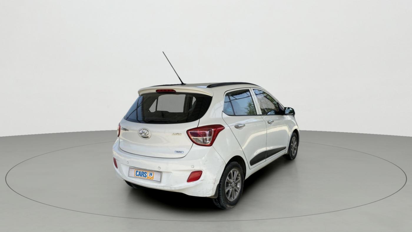 2016 Hyundai Grand i10 ASTA (O) AT 1.2 KAPPA VTVT, Petrol, Automatic, 51,520 km, Right Back Diagonal