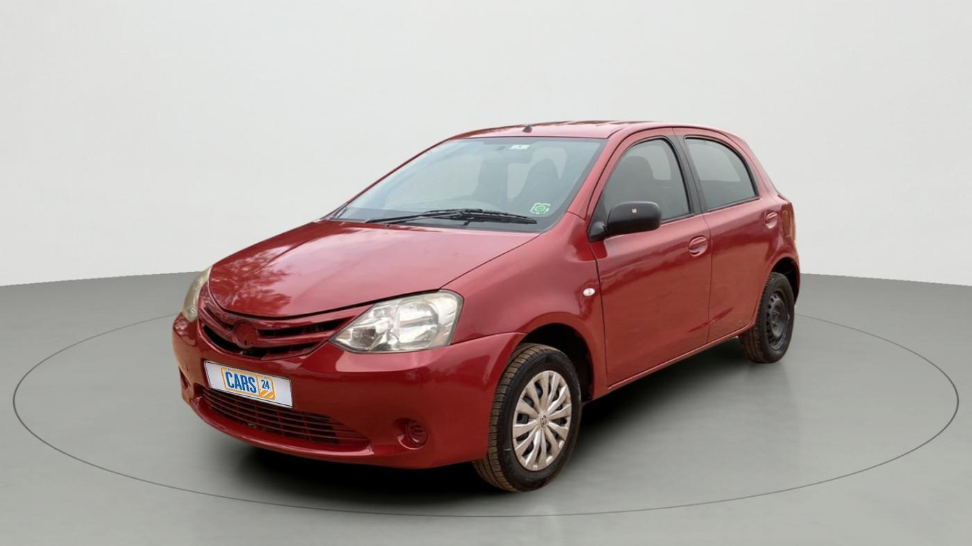 2011 Toyota Etios Liva G, Petrol, Manual, 55,314 km, Left Front Diagonal