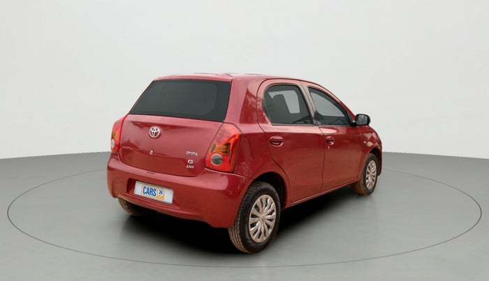 2011 Toyota Etios Liva G, Petrol, Manual, 55,314 km, Right Back Diagonal