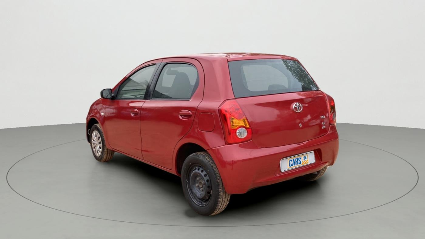 2011 Toyota Etios Liva G, Petrol, Manual, 55,314 km, Left Back Diagonal
