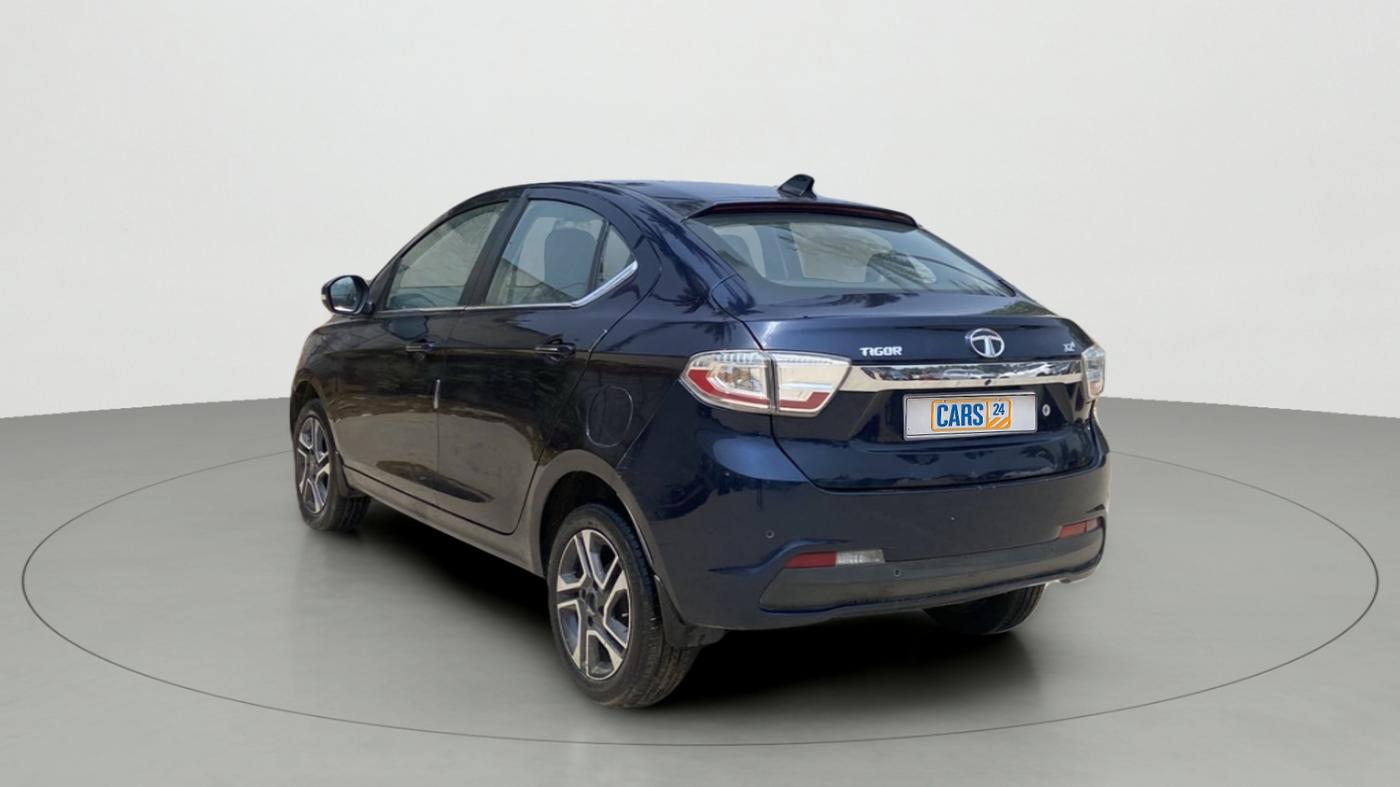 2019 Tata TIGOR XZ PLUS PETROL, Petrol, Manual, 62,495 km, Left Back Diagonal