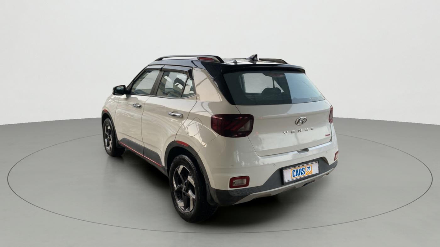 2021 Hyundai VENUE SX PLUS 1.0 TURBO DCT DUAL TONE, Petrol, Automatic, 42,346 km, Left Back Diagonal