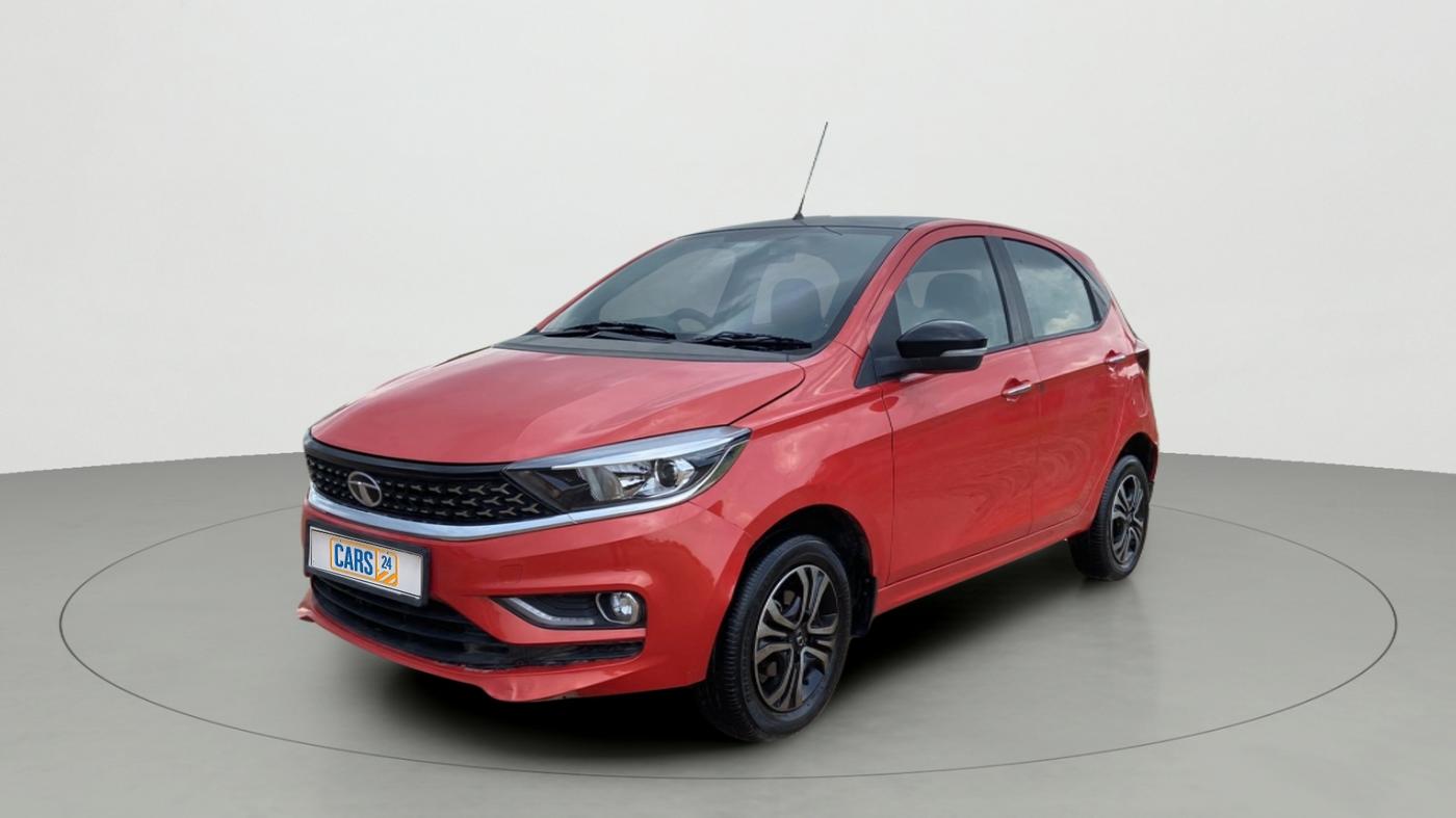 2022 Tata Tiago XZ PLUS CNG DUAL TONE, CNG, Manual, 22,136 km, Left Front Diagonal