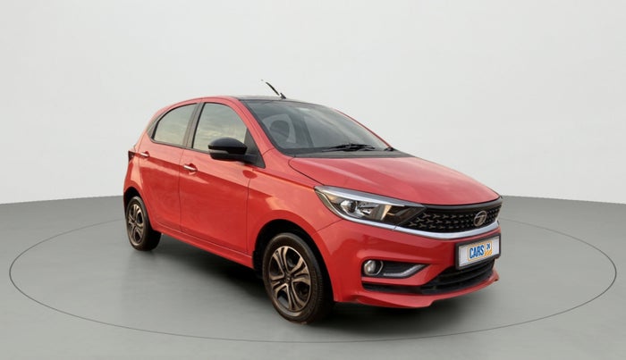2022 Tata Tiago XZ PLUS CNG DUAL TONE, CNG, Manual, 22,136 km, Right Front Diagonal