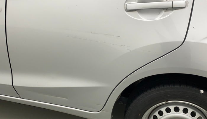 2013 Honda Brio E MT, Petrol, Manual, 1,01,340 km, Rear left door - Minor scratches
