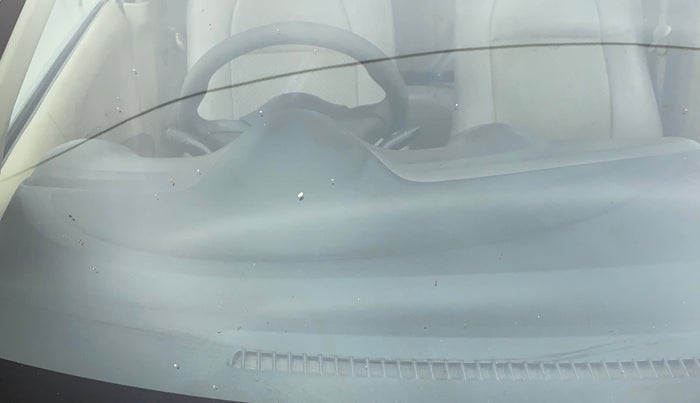 2013 Honda Brio E MT, Petrol, Manual, 1,01,340 km, Front windshield - Minor spot on windshield
