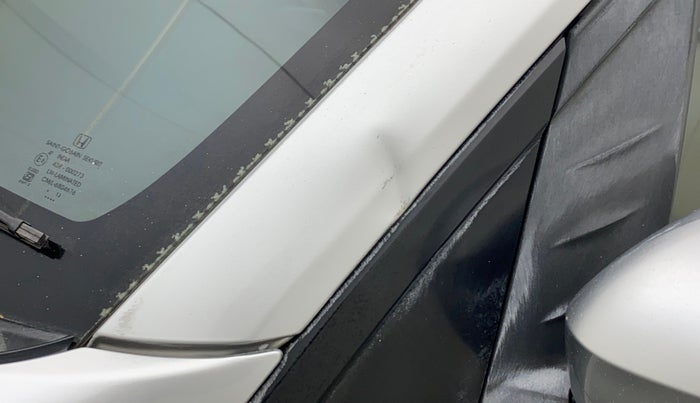 2013 Honda Brio E MT, Petrol, Manual, 1,01,340 km, Left A pillar - Slightly dented