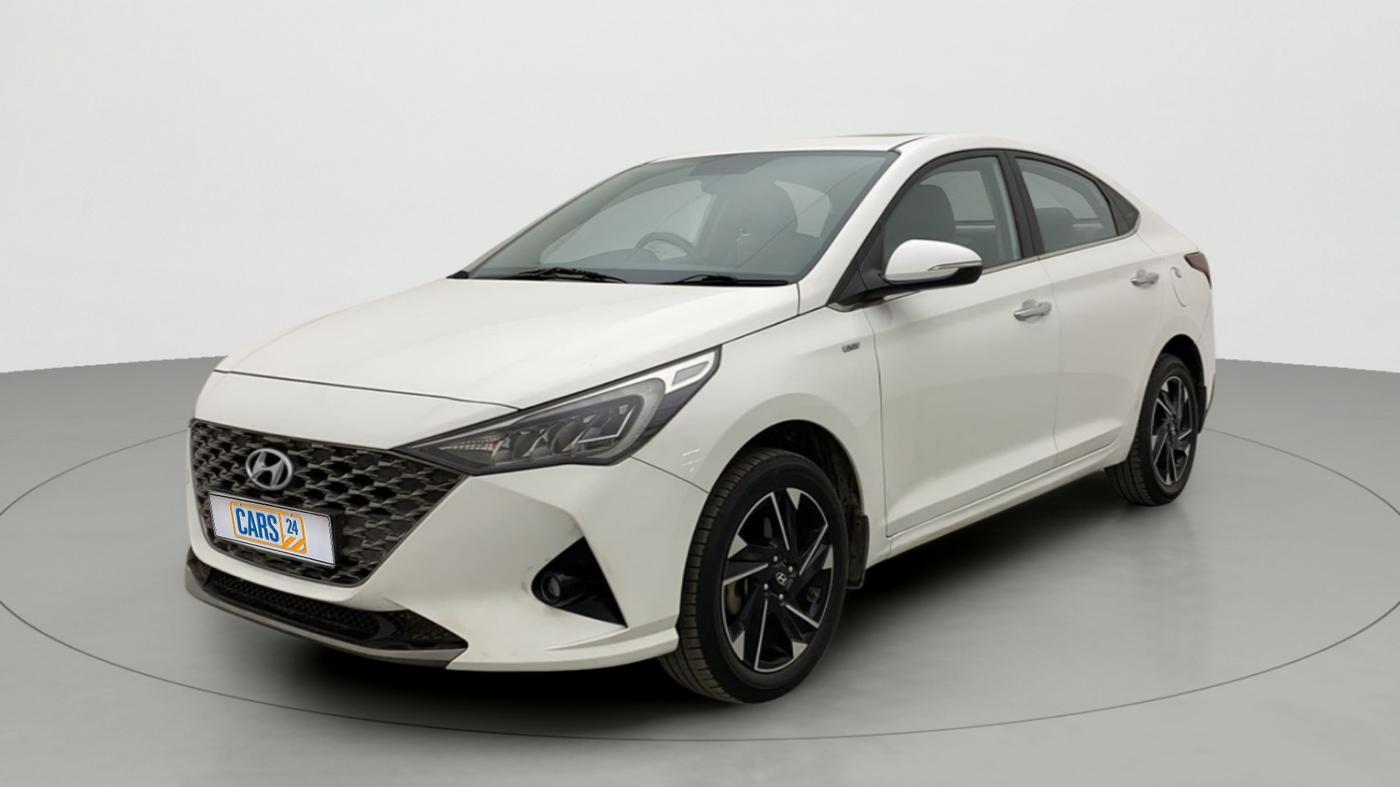 2020 Hyundai Verna SX (O) 1.5 CRDI AT, Diesel, Automatic, 33,806 km, Left Front Diagonal