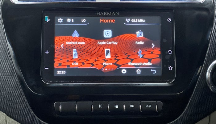 2022 Tata TIGOR XZ PLUS CNG, CNG, Manual, 17,458 km, Infotainment System