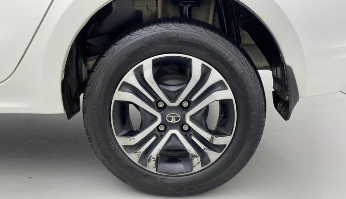 2022 Tata TIGOR XZ PLUS CNG, CNG, Manual, 17,458 km, Left Rear Wheel