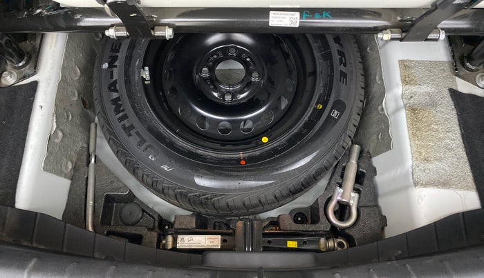2022 Tata TIGOR XZ PLUS CNG, CNG, Manual, 17,458 km, Spare Tyre