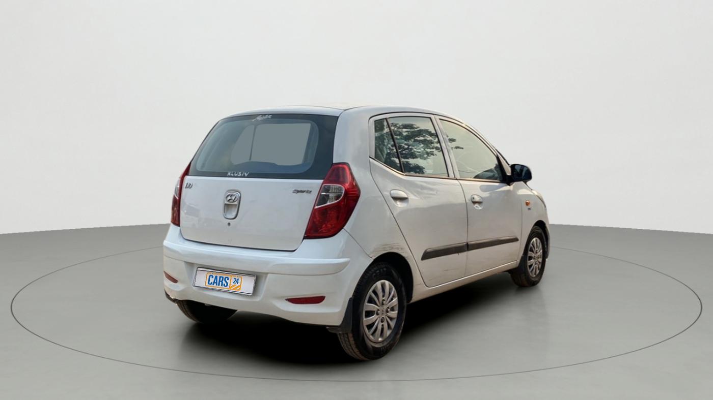 2014 Hyundai i10 SPORTZ 1.1, Petrol, Manual, 72,147 km, Right Back Diagonal