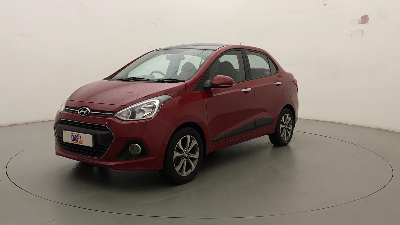 2015 Hyundai Xcent SX 1.2 (O), Petrol, Manual, 60,719 km, Left Front Diagonal