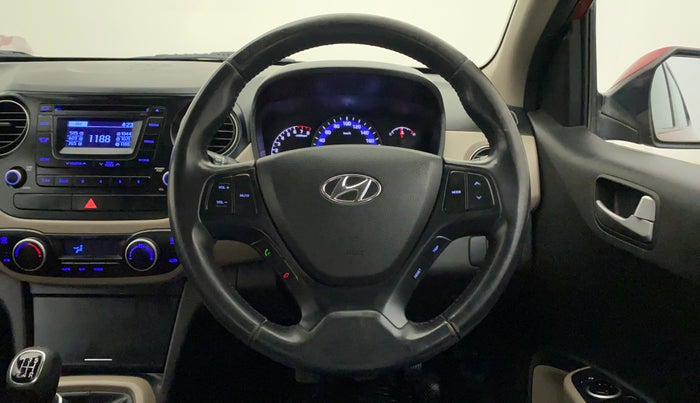 2015 Hyundai Xcent SX 1.2 (O), Petrol, Manual, 60,719 km, Steering Wheel Close Up