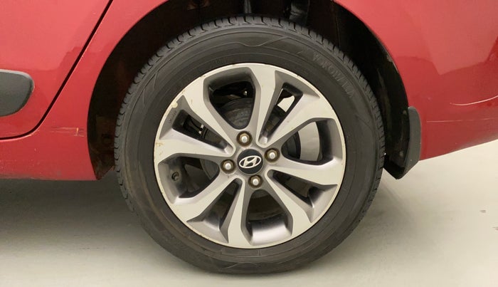 2015 Hyundai Xcent SX 1.2 (O), Petrol, Manual, 60,719 km, Left Rear Wheel
