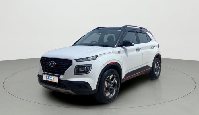 2020 Hyundai VENUE SX 1.0 (O) TURBO IMT DUAL TONE, Petrol, Manual, 48,553 km, Left Front Diagonal