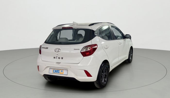 2021 Hyundai GRAND I10 NIOS SPORTZ 1.2 KAPPA VTVT CNG, CNG, Manual, 15,014 km, Right Back Diagonal
