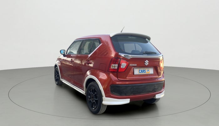 2018 Maruti IGNIS ALPHA 1.2 AMT DUAL TONE, Petrol, Automatic, 74,140 km, Left Back Diagonal