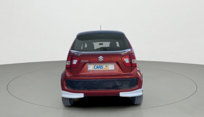 2018 Maruti IGNIS ALPHA 1.2 AMT DUAL TONE, Petrol, Automatic, 74,140 km, Back/Rear