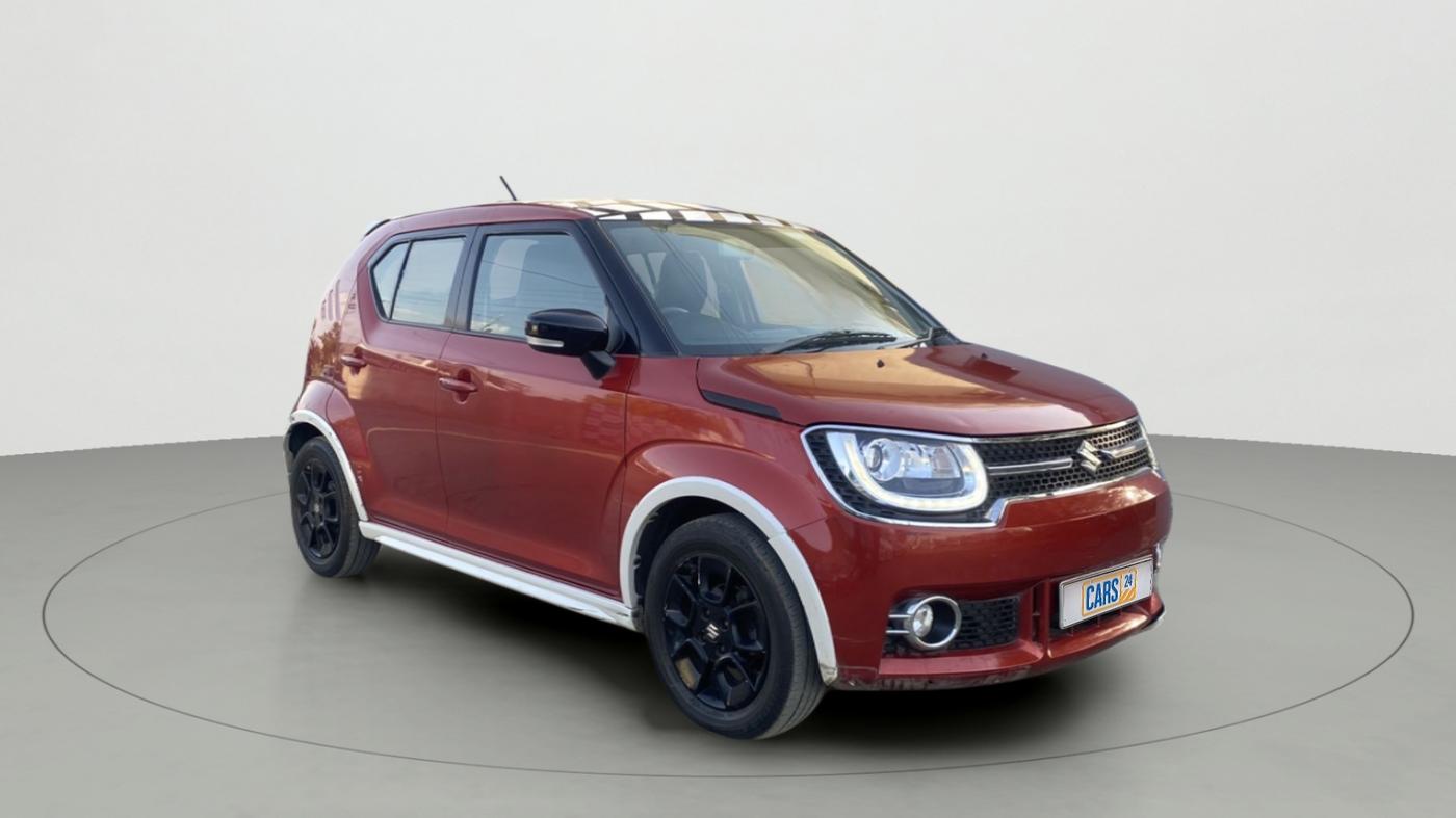 2018 Maruti IGNIS ALPHA 1.2 AMT DUAL TONE, Petrol, Automatic, 74,140 km, SRP