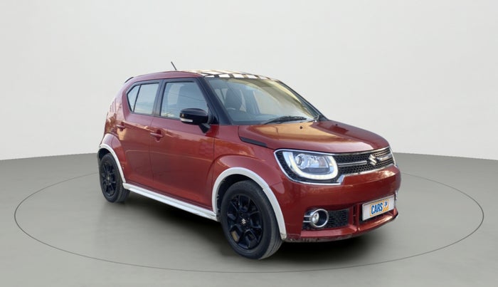 2018 Maruti IGNIS ALPHA 1.2 AMT DUAL TONE, Petrol, Automatic, 74,140 km, Right Front Diagonal