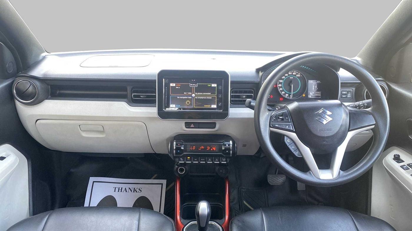 2018 Maruti IGNIS ALPHA 1.2 AMT DUAL TONE, Petrol, Automatic, 74,140 km, Dashboard