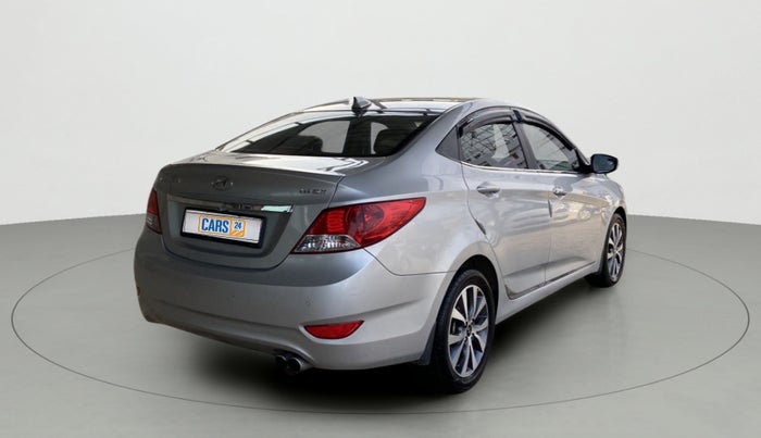 2013 Hyundai Verna FLUIDIC 1.6 CRDI SX, Diesel, Manual, 52,255 km, Right Back Diagonal