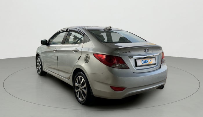 2013 Hyundai Verna FLUIDIC 1.6 CRDI SX, Diesel, Manual, 52,255 km, Left Back Diagonal