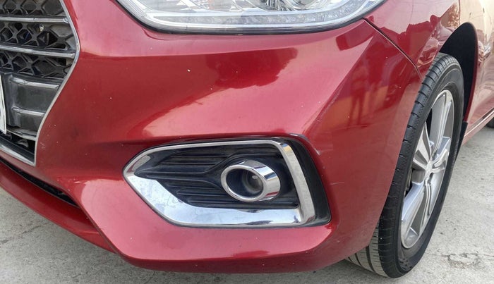 2017 Hyundai Verna 1.6 VTVT SX, Petrol, Manual, 59,476 km, Front bumper - Minor scratches