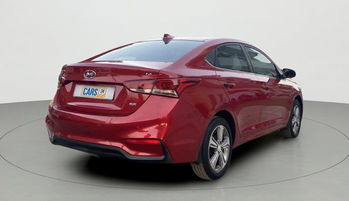 2017 Hyundai Verna 1.6 VTVT SX, Petrol, Manual, 59,476 km, Right Back Diagonal